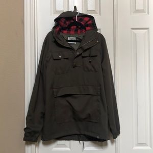 Men’s pullover windbreaker